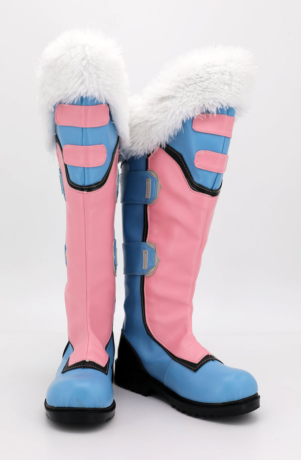 Overwatch Meiling Zhou Cosplay Shoes