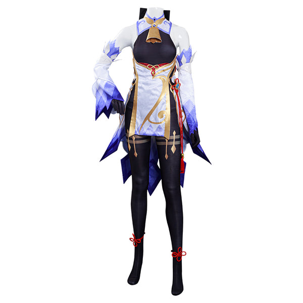 Genshin Impact GanYu Jumpsuit Outfits Cosplay Costume