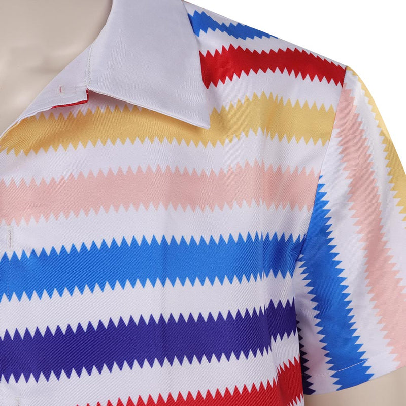 Barbie 1964 Ken Rainbow Striped Shirt Outfits Halloween Carnival Cosplay Costume