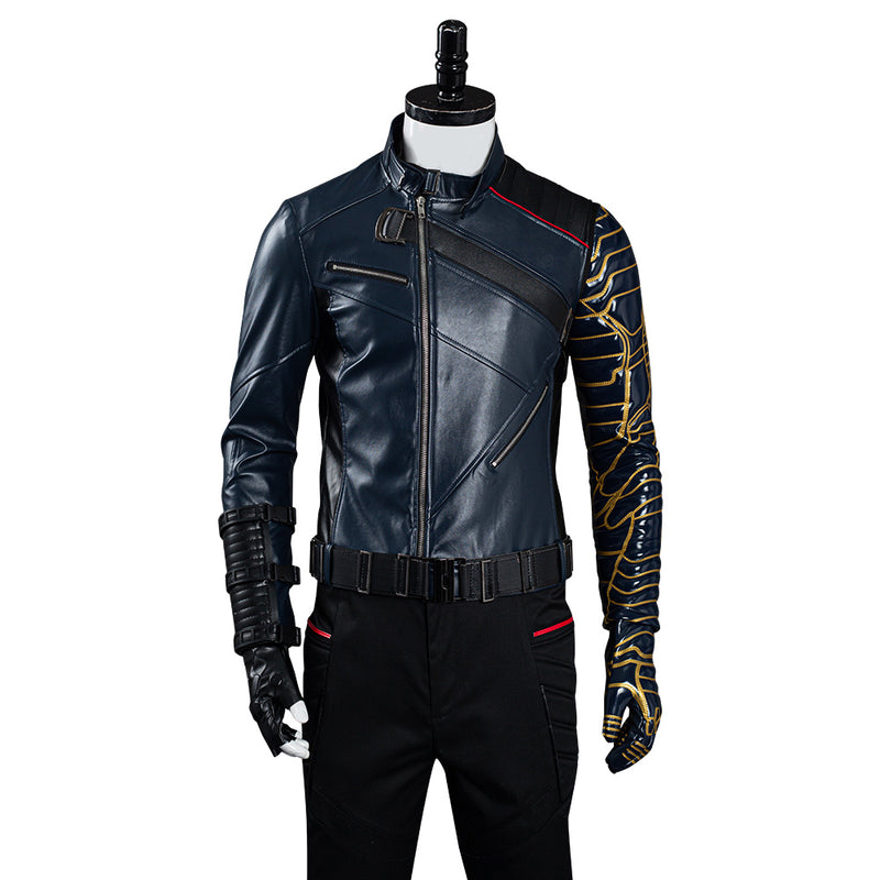 The Falcon and the Winter Soldier Bucky Barnes Halloween Carnival Suit Cosplay Costume