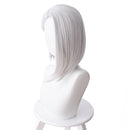 Overwatch Ashe Short Straight Cosplay Wig Silver White