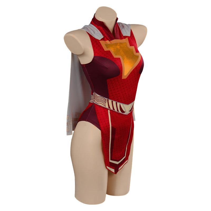 Shazam! Fury of the Gods- Mary Marvel Cosplay Costume Swimsuits Halloween Carnival Party Suit