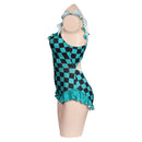 Kamado Tanjirou Swimwear Outfits Halloween Carnival Suit Cosplay Costume