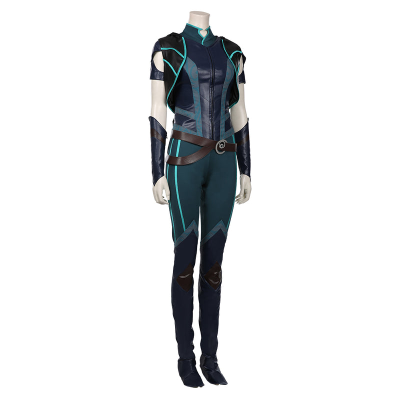 The Dragon Prince-Rayla Vest Pants Halloween Carnival Suit Cosplay Cos