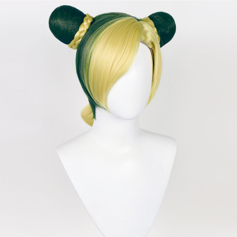 Green Hair Wig Carnival Halloween Party Props Cosplay Wig