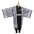 Iguro Obanai Kids Children Kimono Outfits Halloween Carnival Suit Cosplay Costume