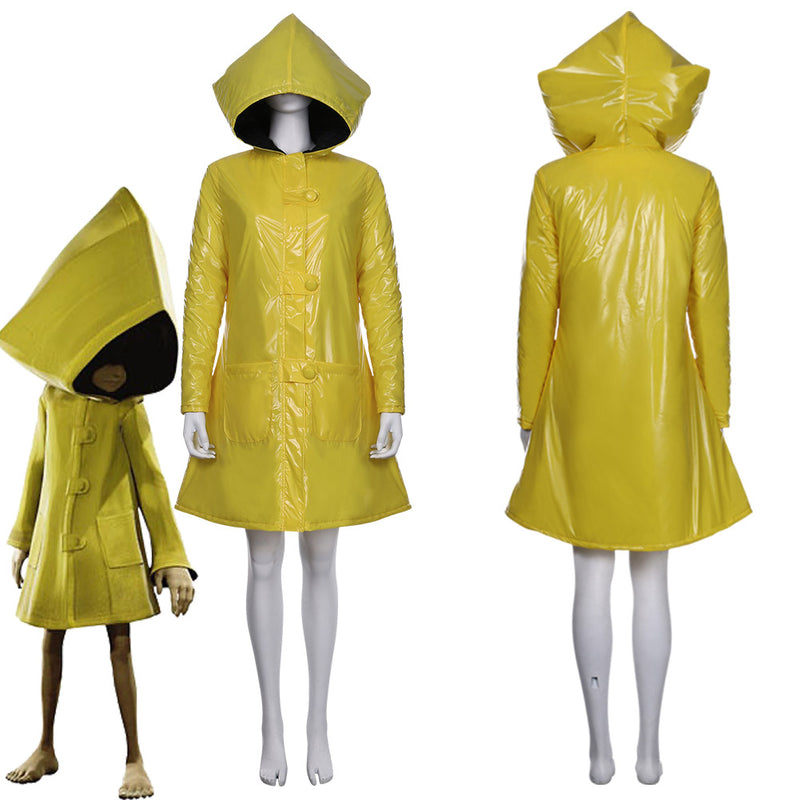 Little Nightmares Mono Cosplay Costume Coat Halloween Outfit Jacket Full  Set