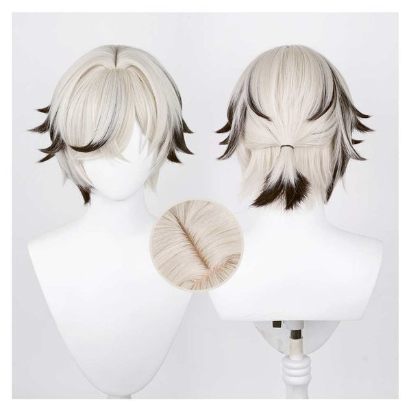 Honkai: Star Rail Arlan Cosplay Wig Heat Resistant Synthetic Hair Carnival Halloween Party Props