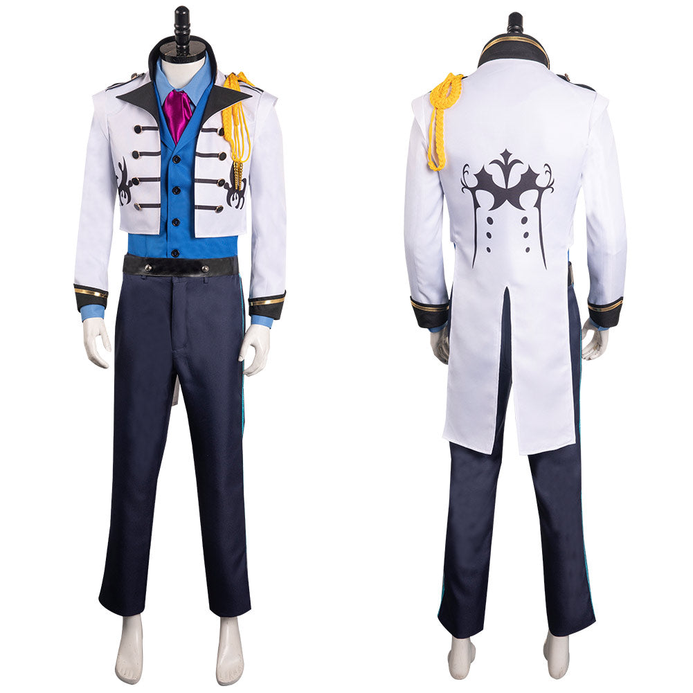 Frozen Hans Prince Cosplay Costume Outfits Halloween Carnival Party Su