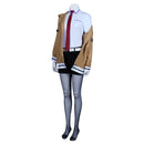 Steins Gate Makise Kurisu Outfits Halloween Carnival Suit Cosplay Costume