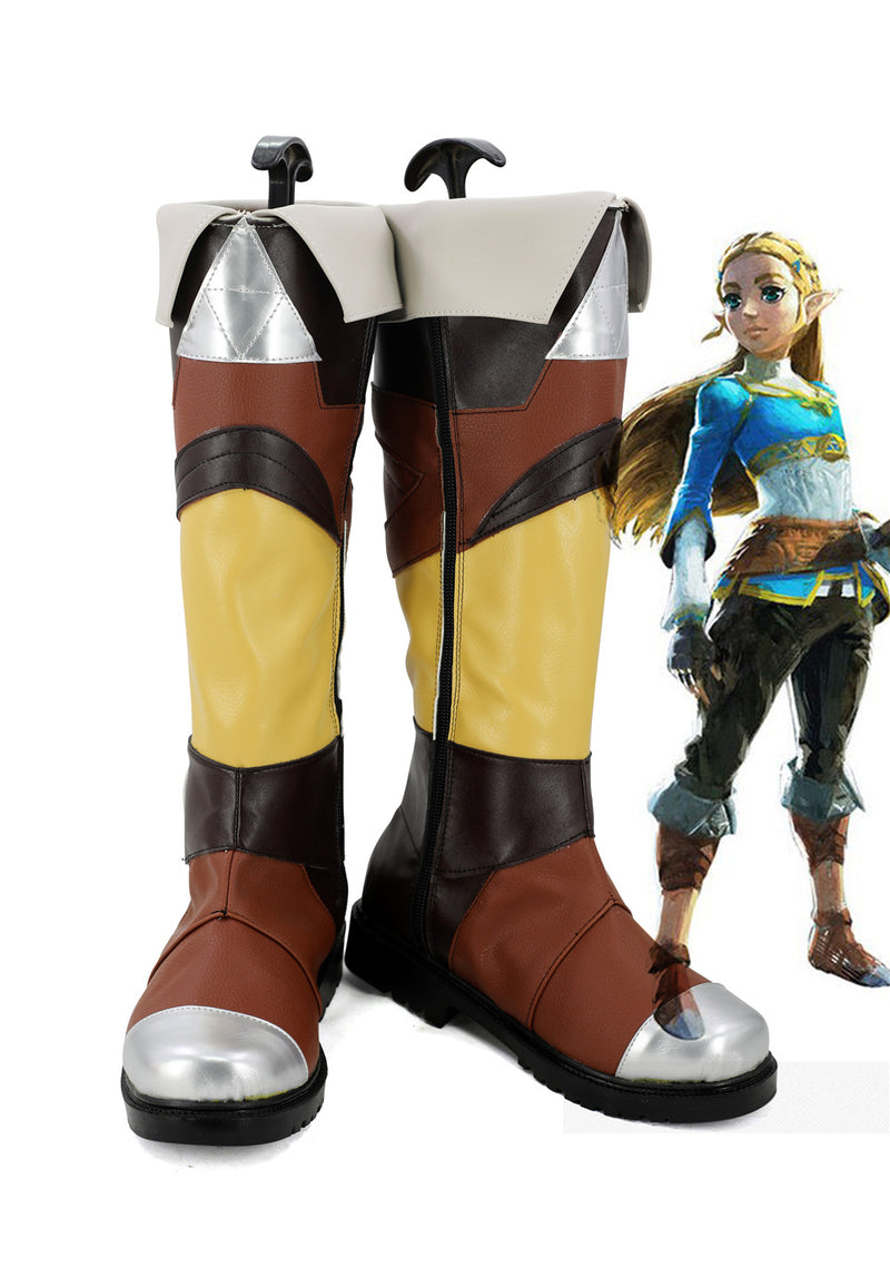 The Legend of Zelda: Breath of the Wild Princess Zelda Cosplay Shoes Boots