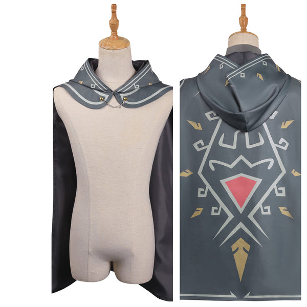 The Legend of Zelda: Tears of the Kingdom Link Cloak Outfits Halloween Carnival  Cosplay Costume