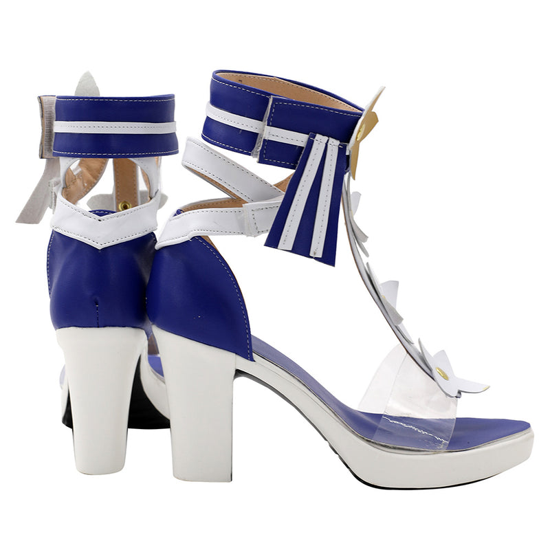 Genshin Impact Barbara Gunnhildr Cosplay Shoes Boots Halloween Costumes Accessory Custom Made