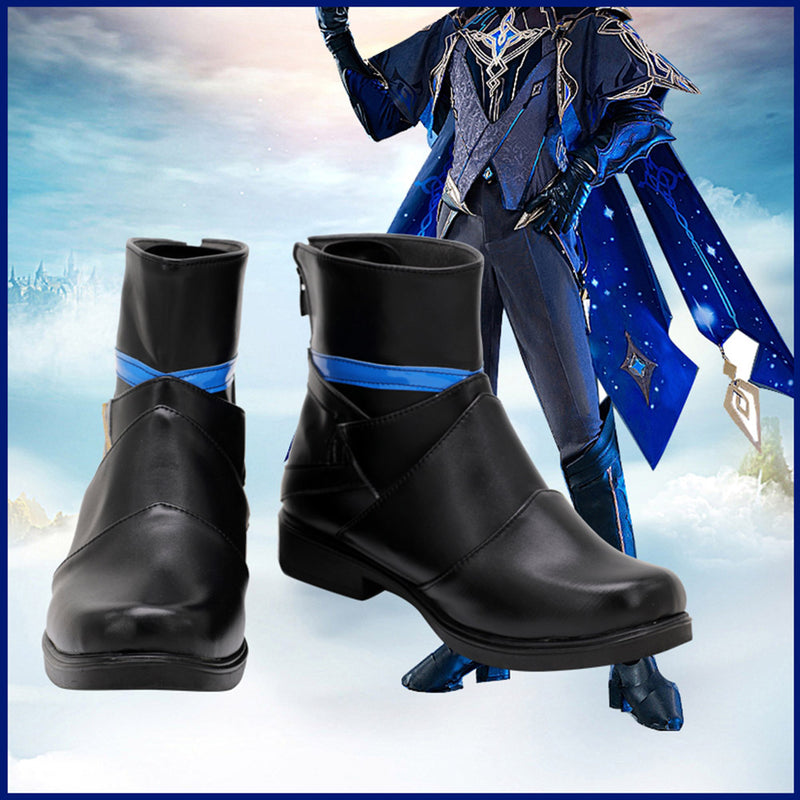 Genshin Impact Dainslef Cosplay Shoes Boots Costumes Accessory Custom Made
