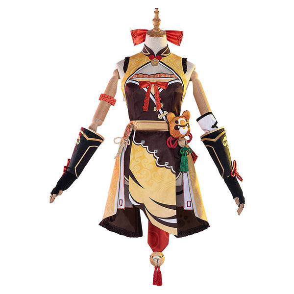 Genshin Impact Xiangling Outfits Halloween Carnival Costume Cosplay Costume