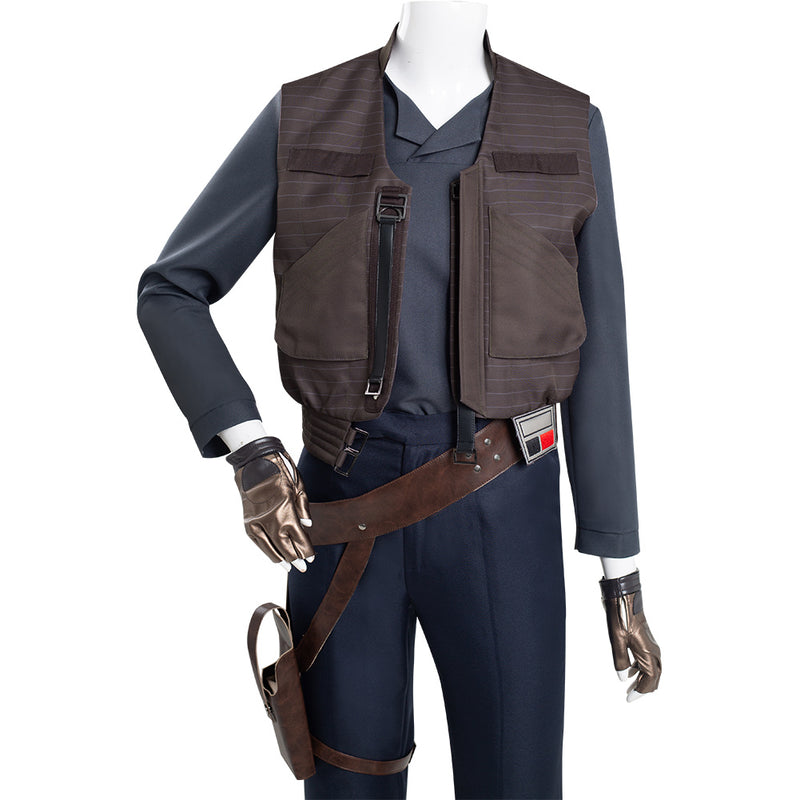 Movie Rogue One: A Story - Jyn Erso Halloween Carnival Cosplay Costume
