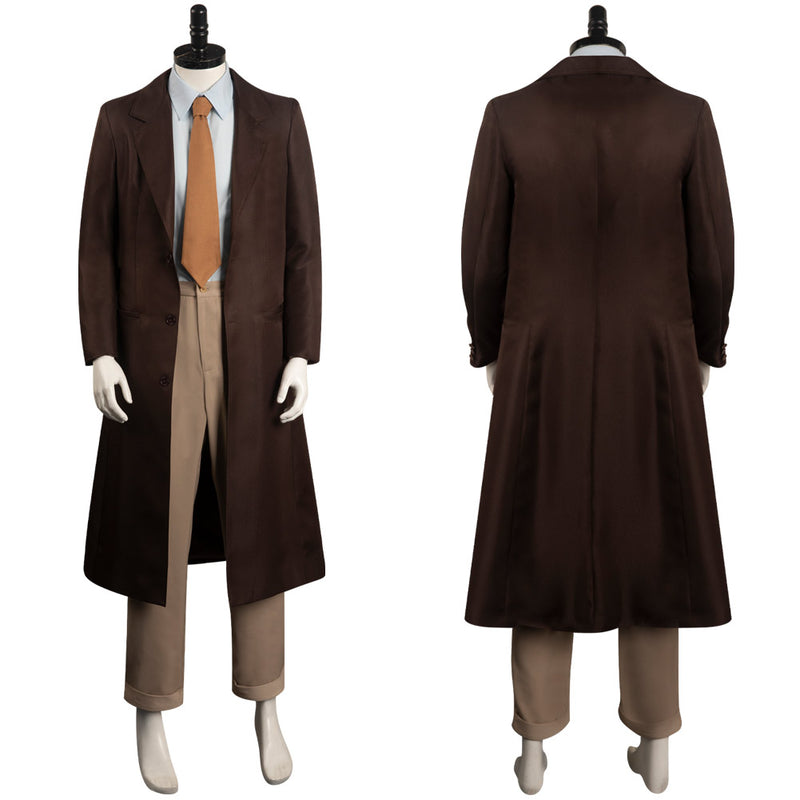 Movie Oppenheimer Brown Outfits Halloween Carnival ​Cosplay Costume 