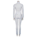 The Complex Dr. Amy Tennant Top Trousers Uniform Outfit Cosplay Costume