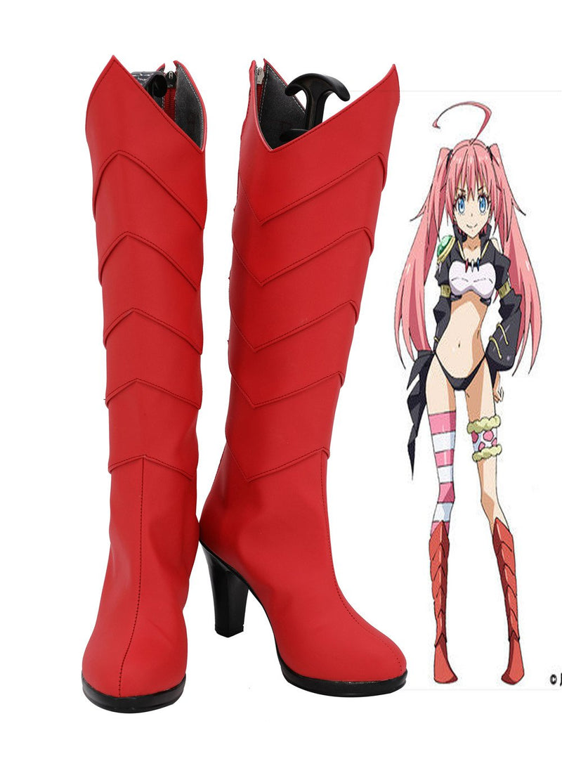 Anime Slime Milim Nava Boots Cosplay Shoes