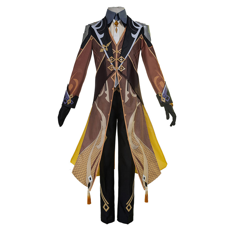 Genshin Impact Zhongli Outfits Halloween Carnival Costume Cosplay Costume