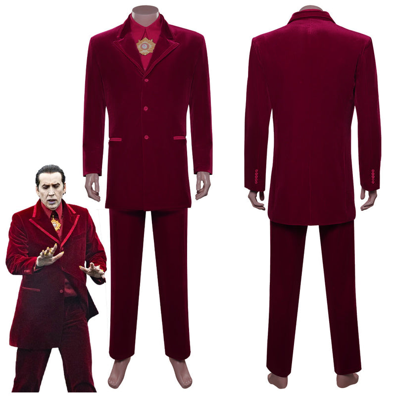 Renfield Vampire Dracula Cosplay Costume Coat Outfits Halloween Carnival Party Disguise Suit