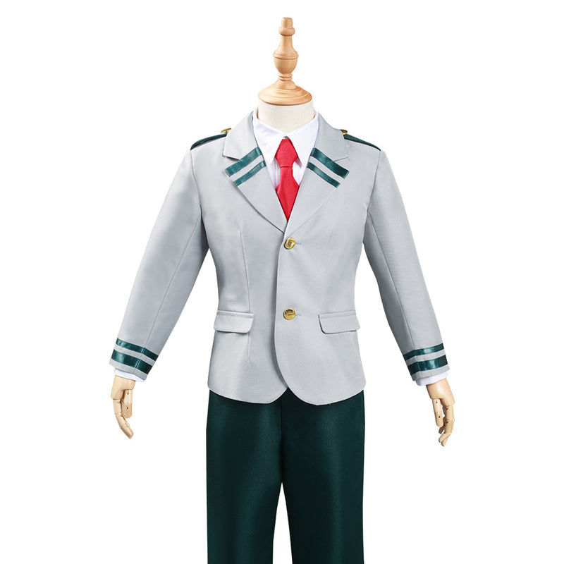 Midoriya Izuku Bakugou Katsuki Kids Children School Uniform Outfits Halloween Carnival Suit Cosplay Costume