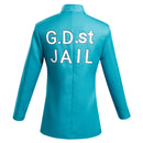 Blue Coat Halloween Carnival Suit Cosplay Costume