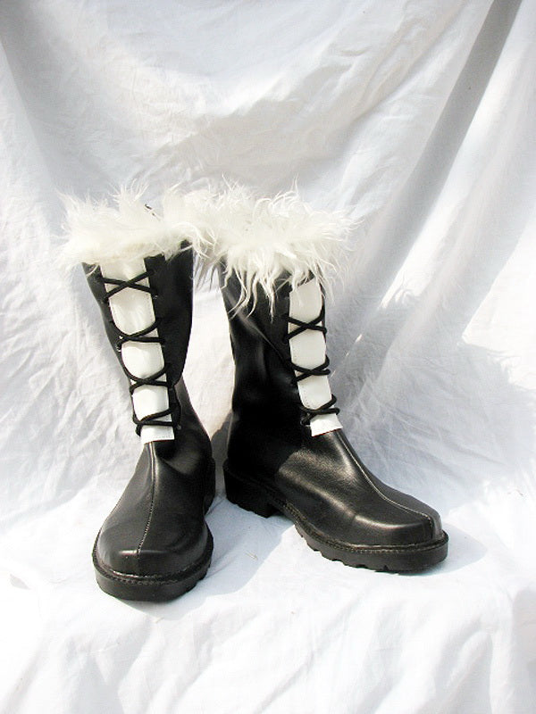 D.Gray-man Cosplay Boots Shoes Black