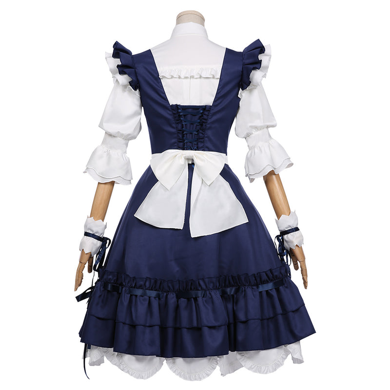 FINAL FANTASY XIV Miqo'te Maid Outfit Halloween Carnival Costume Cosplay Costume