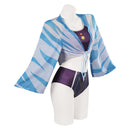 Star Wars Ahsoka Tano Cosplay Costume Swimsuit Shorts Cloak Outfits Halloween Carnival Party Suit