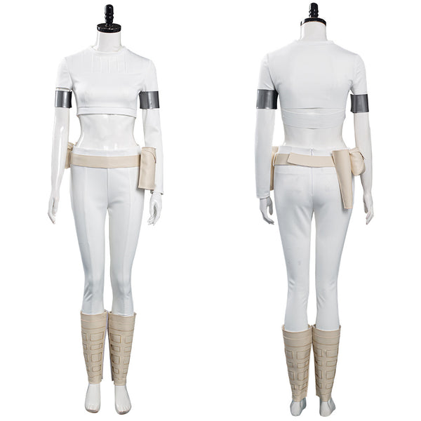 Adult and Kids SW Padme Amidala Outfits Halloween Carnival Suit Cosplay Costume