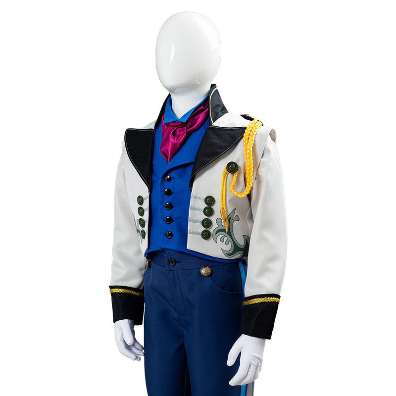 Frozen Prince Hans Outfit Halloween Carnival Costume Cosplay Costume FOR Kids Children