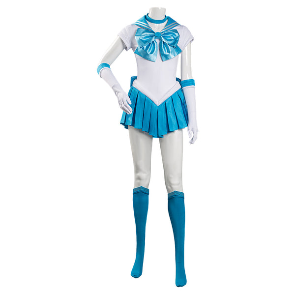 Sailor Moon Mizuno Ami Uniform Dress Outfits Halloween Carnival Suit Cosplay Costume