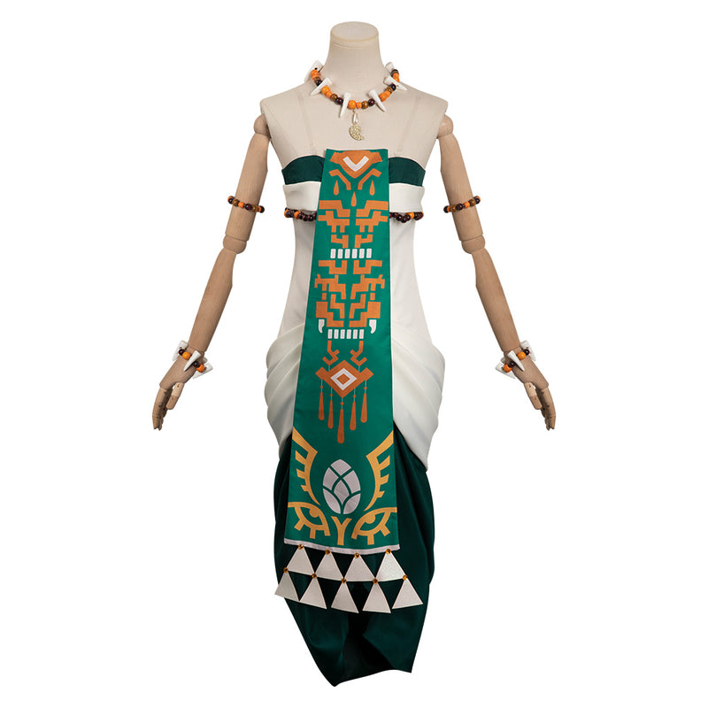 The Legend of Zelda: Tears of the Kingdom Zelda Princess Dress Halloween Carnival Cosplay Costume | Cossky The Legend of Zelda: Tears of the Kingdom Zelda Princess Dress Halloween Carnival Cosplay Costume | Cossky