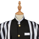 Iguro Obanai Kids Children Kimono Outfits Halloween Carnival Suit Cosplay Costume