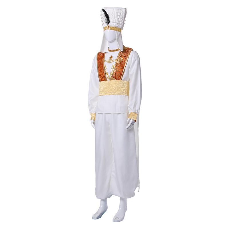2019 Aladdin Prince Ali Outfits Halloween Carnival Suit Cosplay Costume