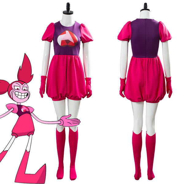 Steven Universo: O Filme Spinel Gem Traje Cosplay Terno - Trajes