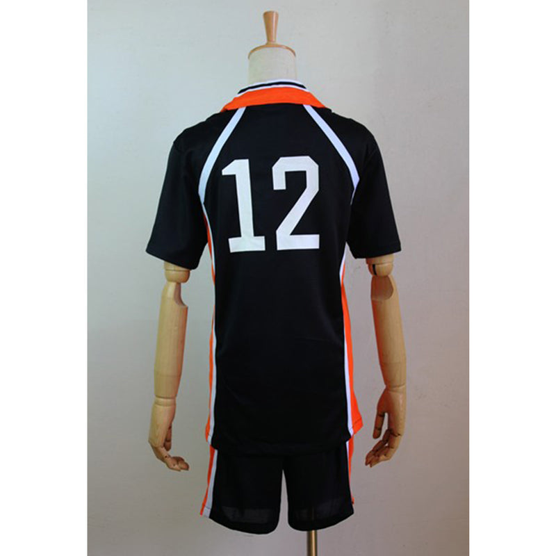 Cosplay Costume Karasuno High School Volleyball Club Yamaguchi Tadashi Sportswear Jerseys Uniform