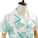 Animal Crossing Tom Nook Short Sleeve Shirt Top for Kids Children Cosplay Costume