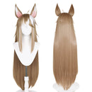 Genshin Impact Ms Hina/Gorou Heat Resistant Synthetic Hair  with Ear Cosplay Wig