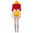 Women Yellow Outfits Halloween Carnival Suit Cosplay Costume