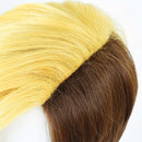 Vash the Stampede Cosplay Wig Heat Resistant Synthetic Hair Carnival Halloween Party Props