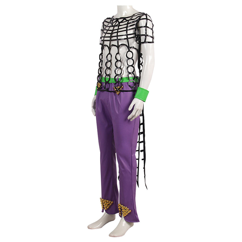 JoJo‘s Bizarre Adventure Diavolo Outfits Halloween Carnival Suit Cosplay Costume