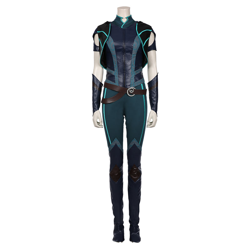 The Dragon Prince-Rayla Vest Pants Halloween Carnival Suit Cosplay Costume