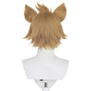 Genshin Impact Gorou Cosplay Wig Heat Resistant Synthetic Hair Carnival Halloween Party Props