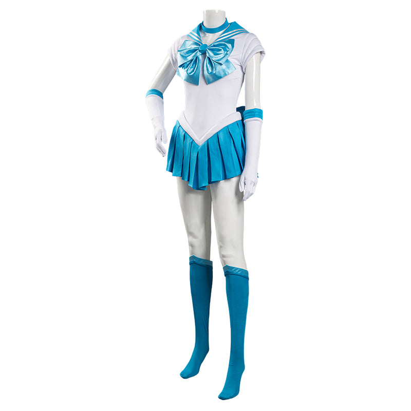 Sailor Moon Mizuno Ami Uniform Dress Outfits Halloween Carnival Suit Cosplay Costume