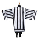 Iguro Obanai Kids Children Kimono Outfits Halloween Carnival Suit Cosplay Costume