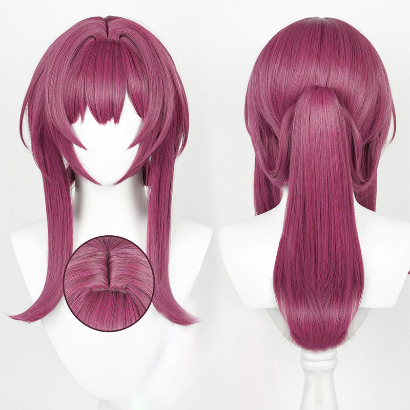 Honkai STAR RAIL Kafka Cosplay Wig Heat Resistant Synthetic Hair Carnival Halloween Party Props