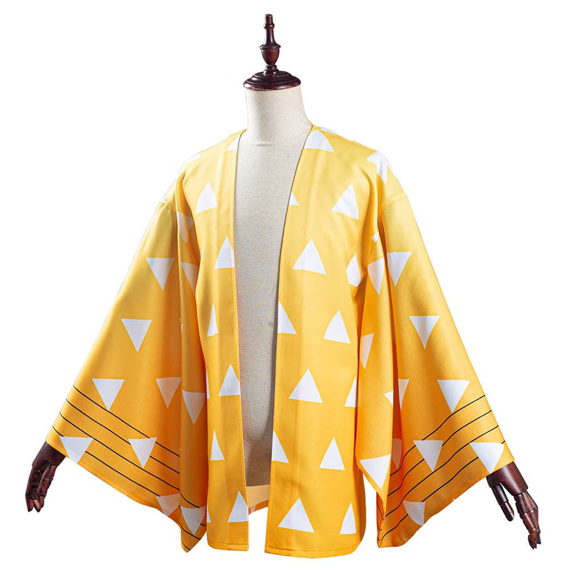 Agatsuma Zenitsu Kimono Coat Cosplay Costume