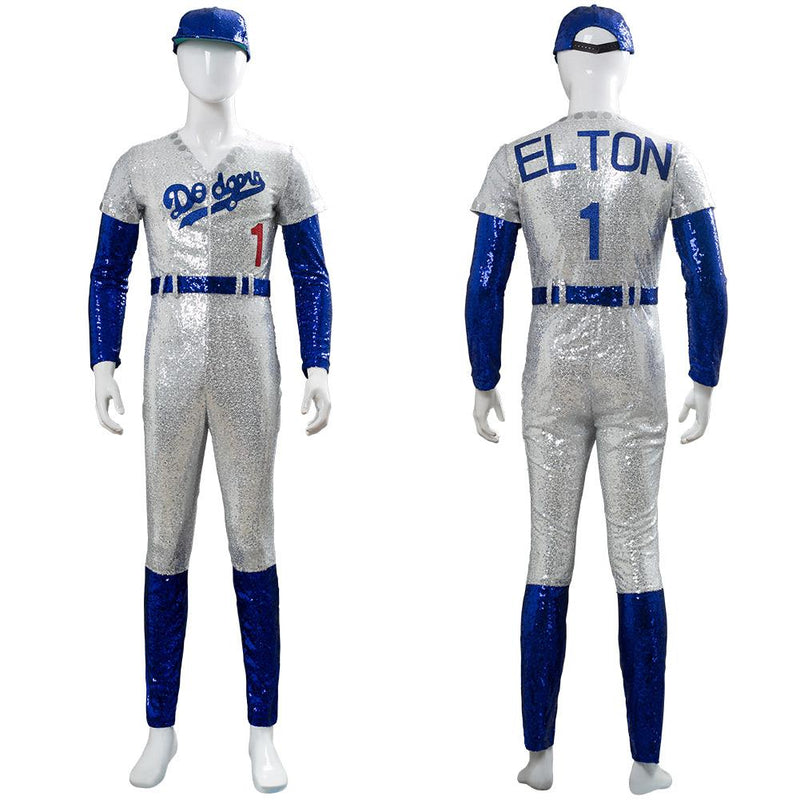 Elton In a Dodgers Uniform! : r/EltonJohn